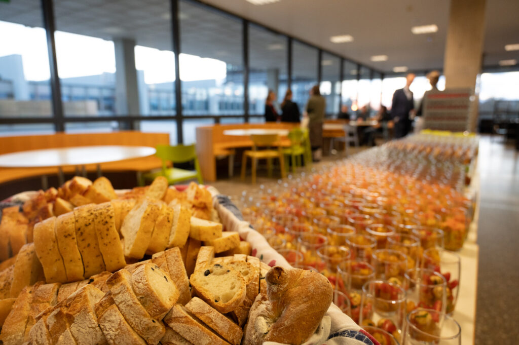 Buffet beim Jubiläum
